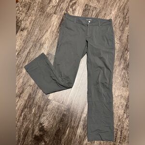 COLUMBIA Convertible UPF 50 Pants 10 GRAY